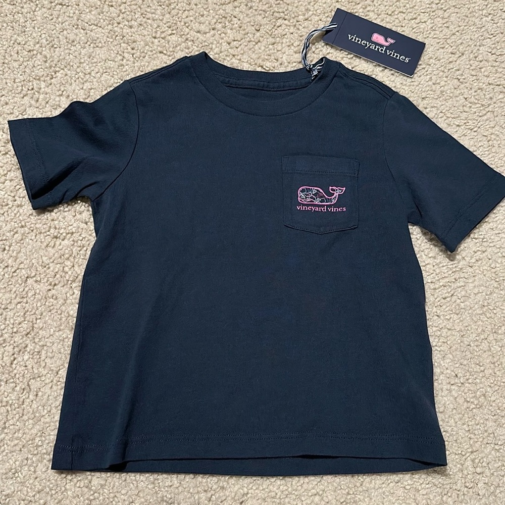Kids Short Sleeve Whale Shirt
